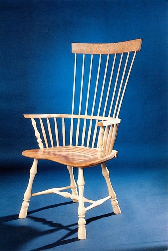 Hand made wooden chair